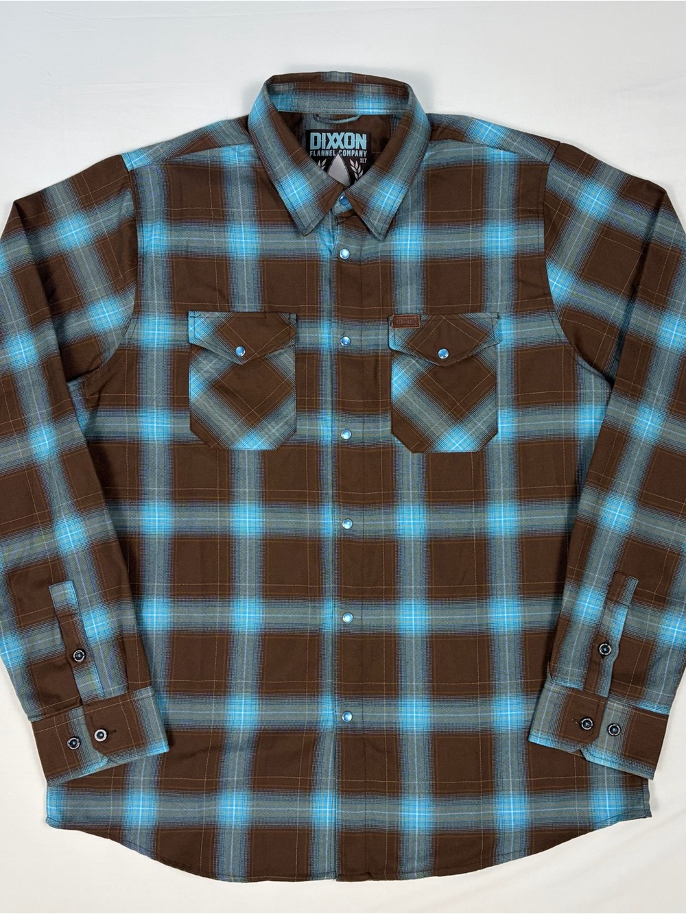 Dixxon Flannel Co The Cherokee XLT Tall Pearl Snap Plaid Shirt